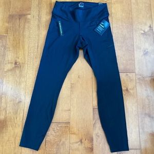 Nike Power Pocket Hyper Tight Fit Mid Rise Full Length Legging Size L Black NWT